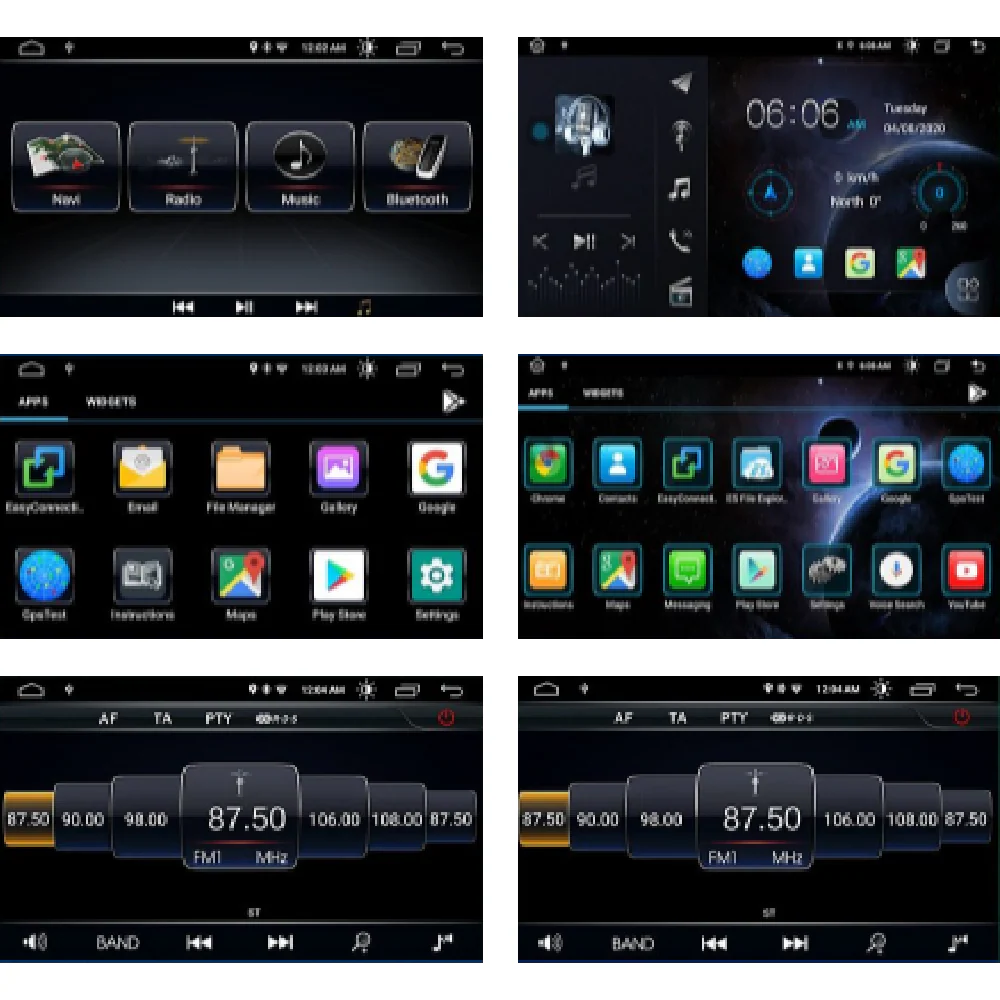 Autoradio multimedia android 10.0 E55 (2002-2009) – Image 4