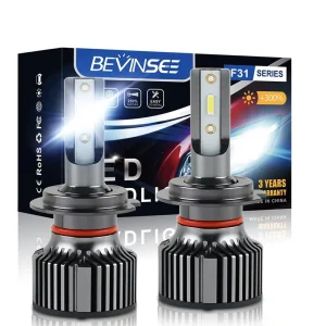 2x Ampoules LED 9005/HB3 8000K 12V